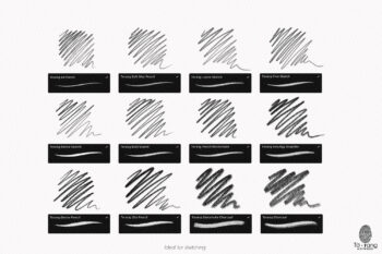 Torang Pencil Brushes for Procreate - Image 3